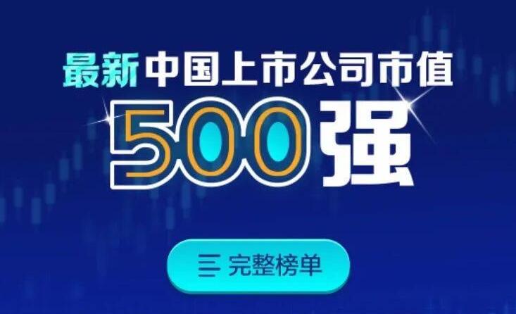 中国市值500强